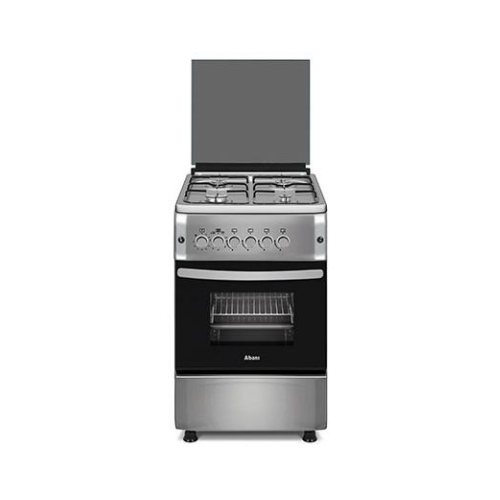 Abans 50cm 4 Gas Free Standing Cooker With Electric Oven Safety 