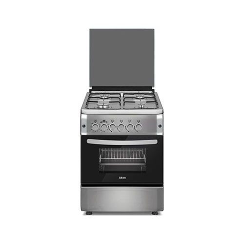 Abans 60cm 4 Gas Free Standing Cooker with Gas Oven F6S40G2-SS ...