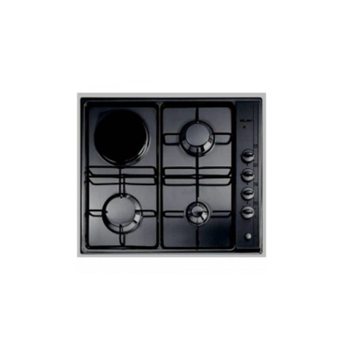 ELBA 30cm Hob 3 Gas + 1 Electric Plate - Black ES60-310BKE