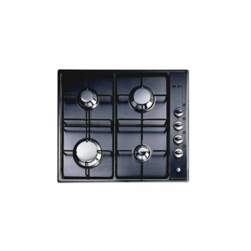 ELBA 60cm Hob 4 Gas Burner - Black ES60-401BKE