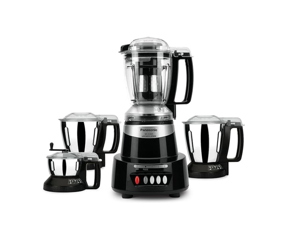 Panasonic MX-AE475 Mixer Grinder Jars 750W Black Electronics